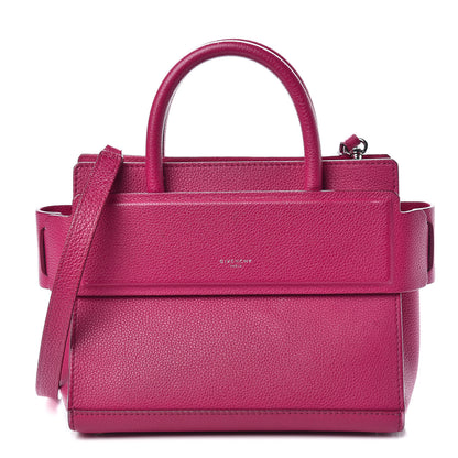 Givenchy Grained Calfskin Mini Horizon Satchel Fushia 1 of 22