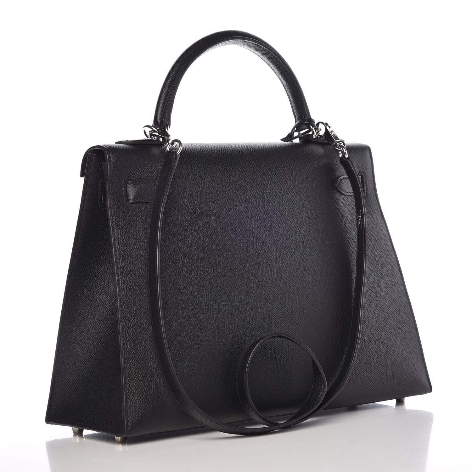 Hermes Epsom Kelly Sellier 32 Black 3 of 35