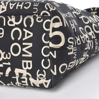 Chanel Canvas 31 Rue Cambon Beach Tote Black 14 of 14