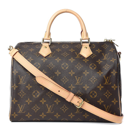 Louis Vuitton Monogram Speedy Bandouliere 30 1 of 10