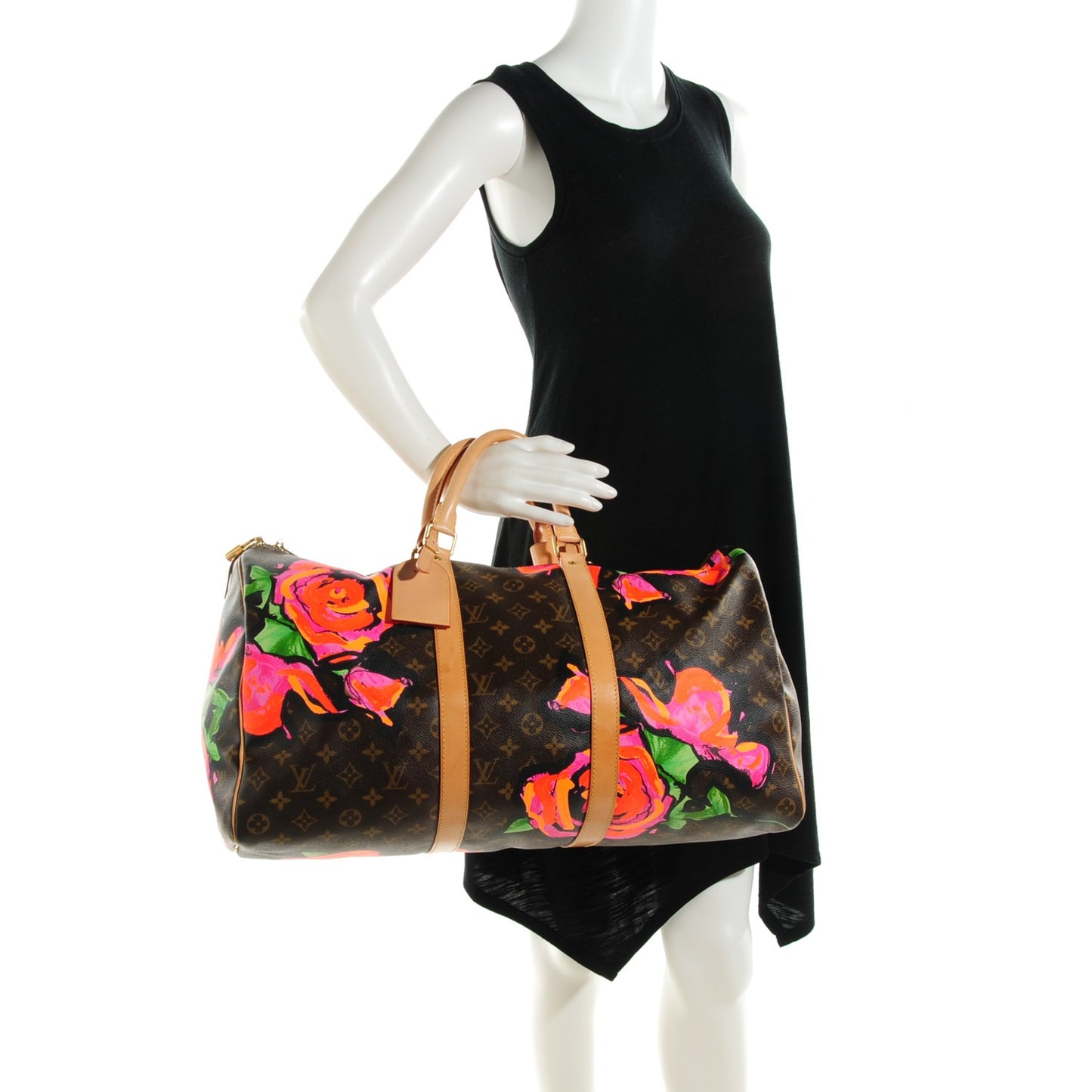 Monogram Roses Keepall 50