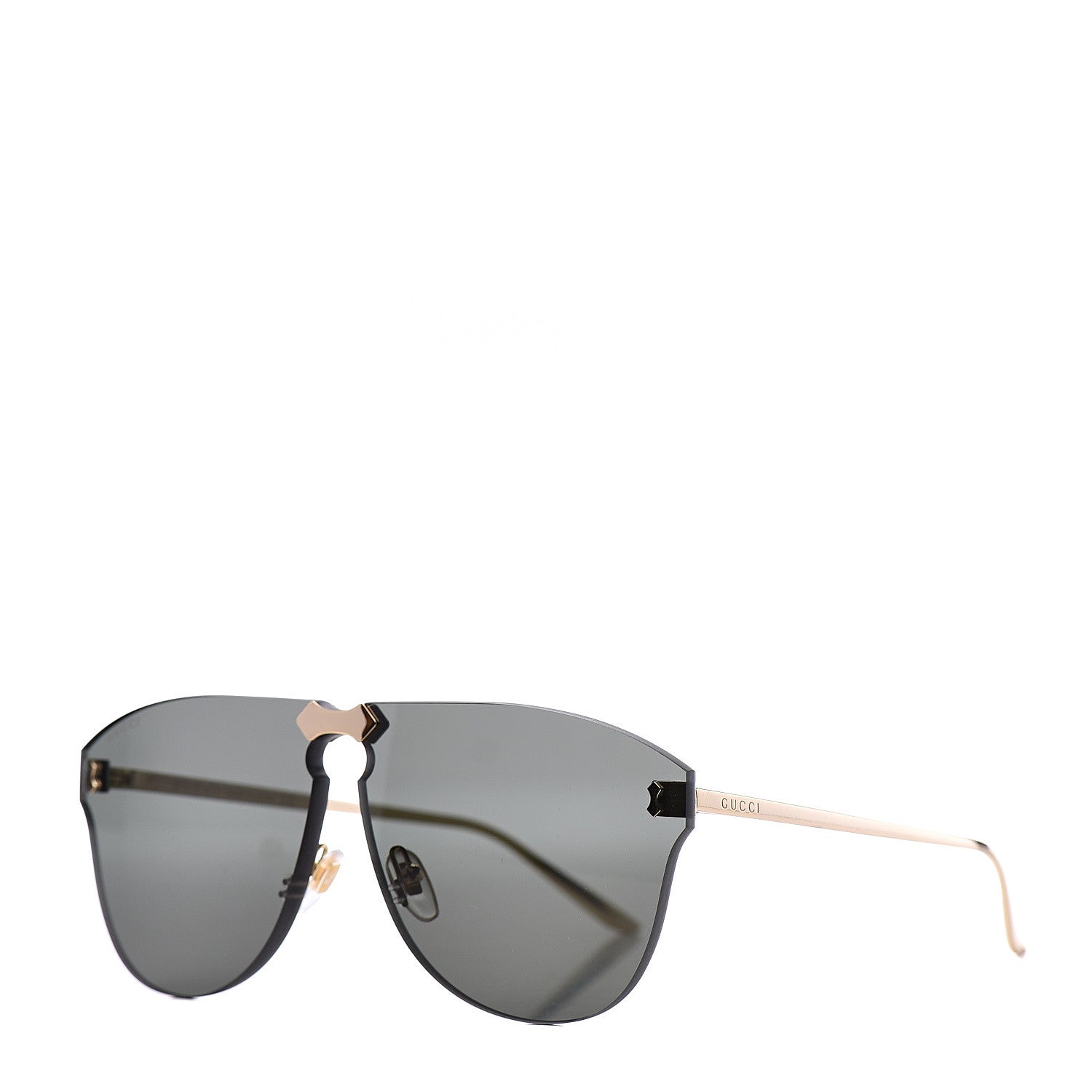 Gucci Rimless Sunglasses GG0354S Black 1 of 8