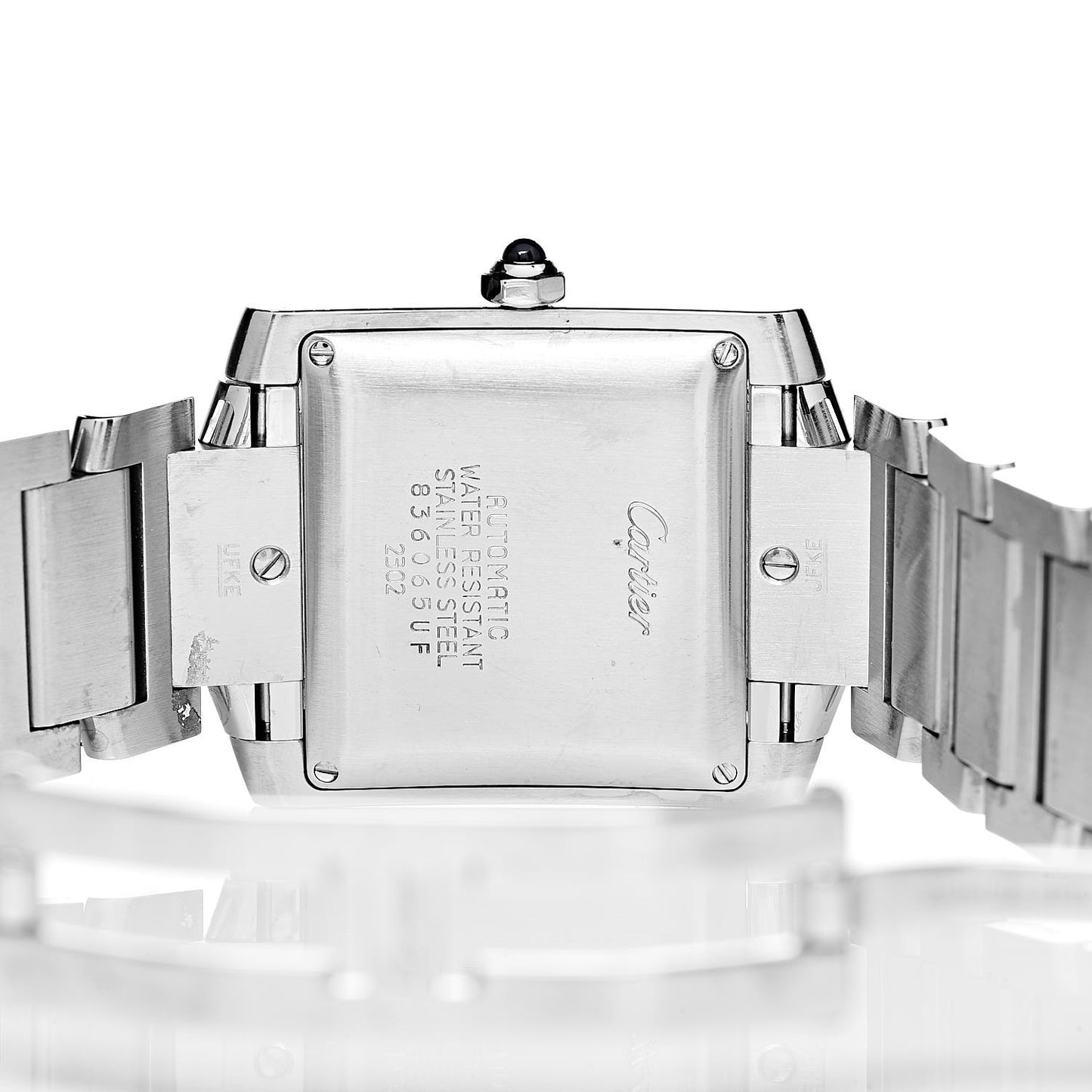 Stainless Steel 28mm Tank Francaise Automatic Watch