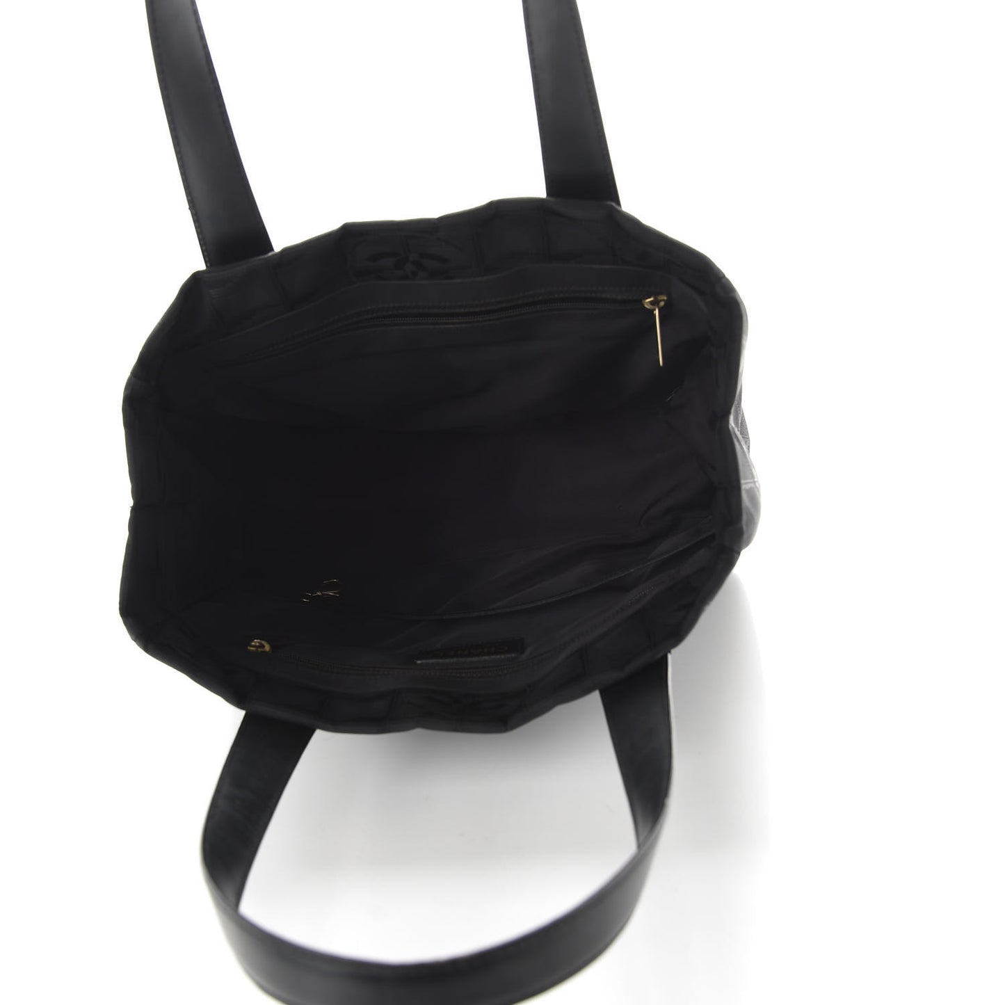 Nylon Small Travel Tote Black