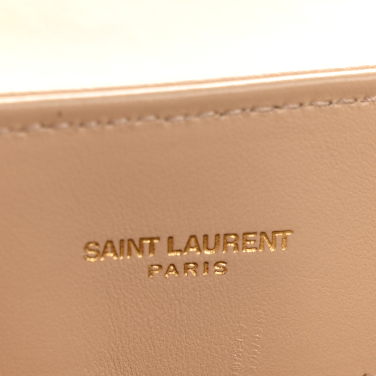 Calfskin Y Quilted Monogram Medium Loulou Chain Satchel Nude Powder