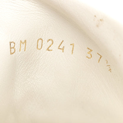 Louis Vuitton Calfskin Monogram Run Away Sneakers 37.5 White 8 of 8