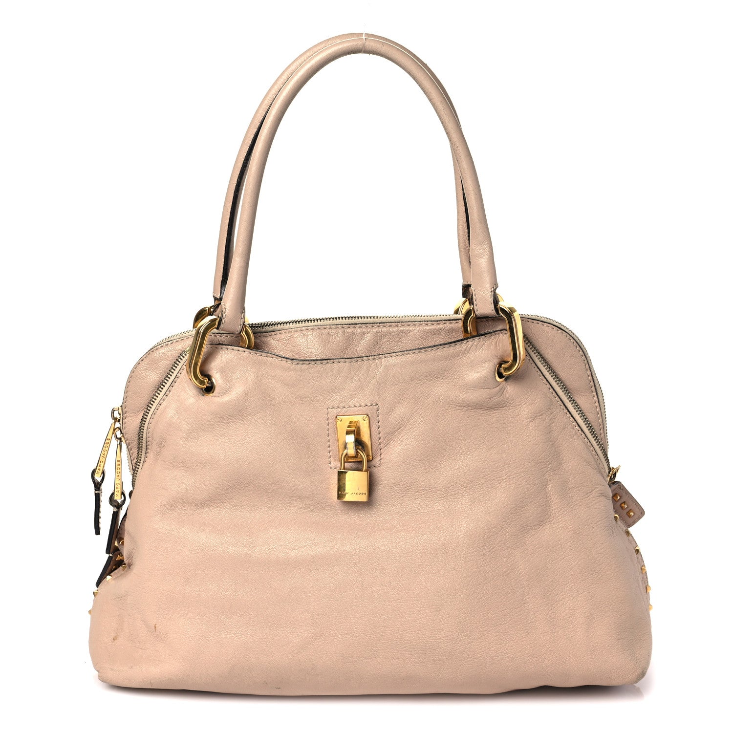 Marc Jacobs Lambskin Paradise Rio Satchel Beige 1 of 14