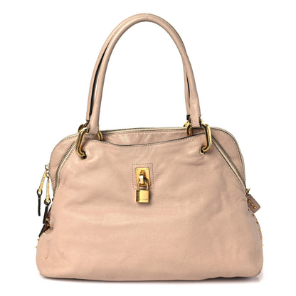 Marc Jacobs Lambskin Paradise Rio Satchel Beige 1 of 14