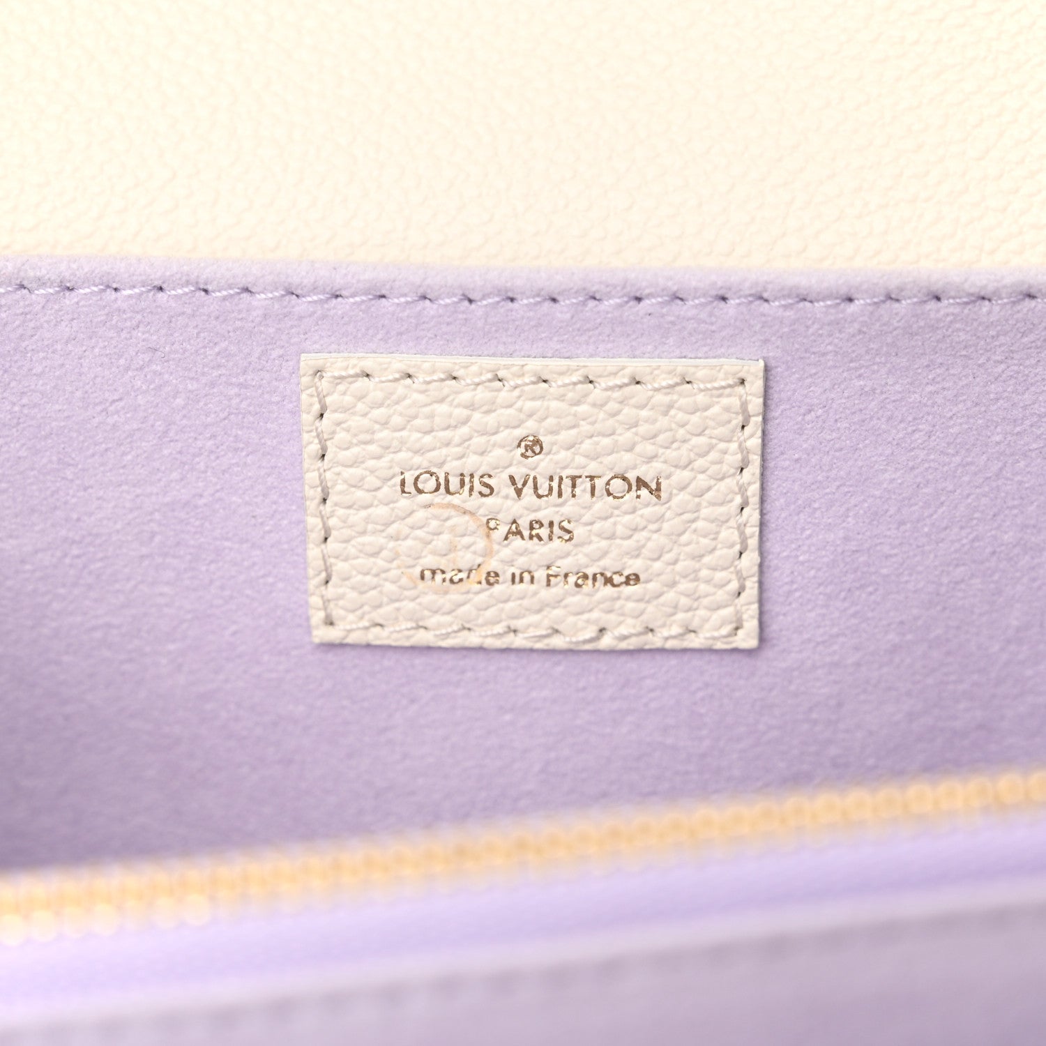 Louis Vuitton Empreinte Monogram Giant Pochette Metis East West Latte Bubble Tea 6 of 9