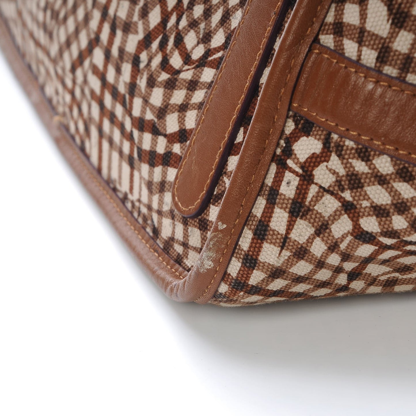 Visetos Medium Liz Reversible Shopper Tote Cognac