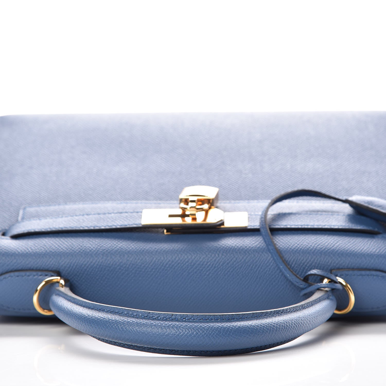 Hermes Epsom Kelly Sellier 28 Bleu Agate 10 of 40
