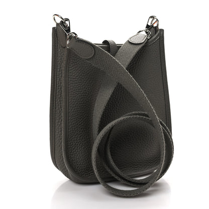 Hermes Taurillon Clemence Evelyne TPM Etain 3 of 10