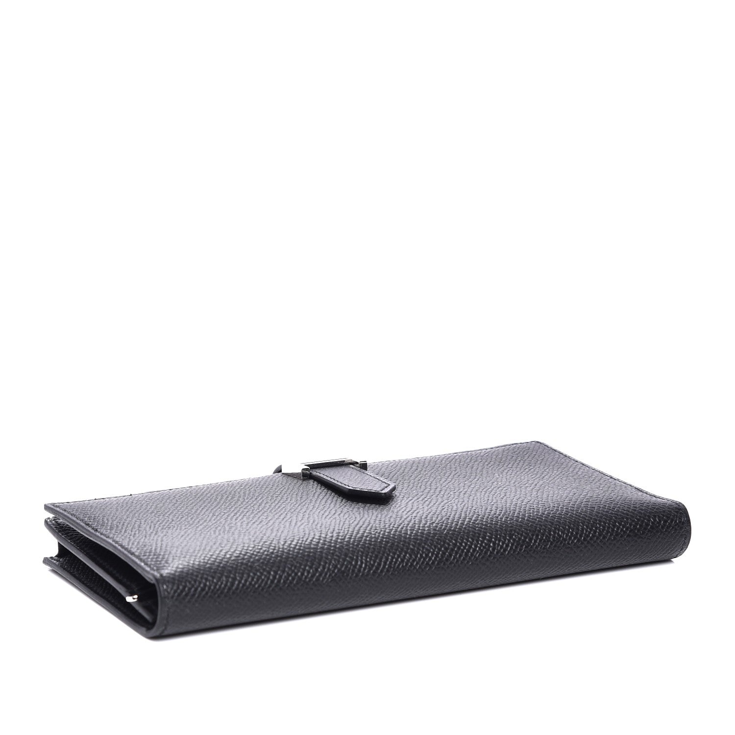 Hermes Epsom Bearn Gusset Wallet Black 4 of 8