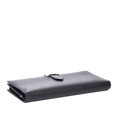 Hermes Epsom Bearn Gusset Wallet Black 4 of 8