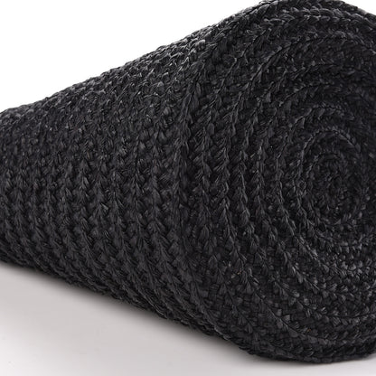 Saint Laurent Raffia Medium Panier Bag Black 8 of 9