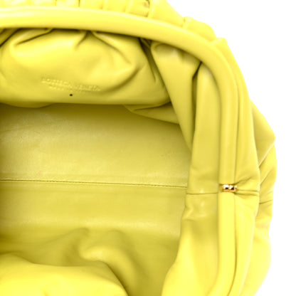 Bottega Veneta Smooth Butter Calf The Pouch Oversized Clutch Kiwi 5 of 11