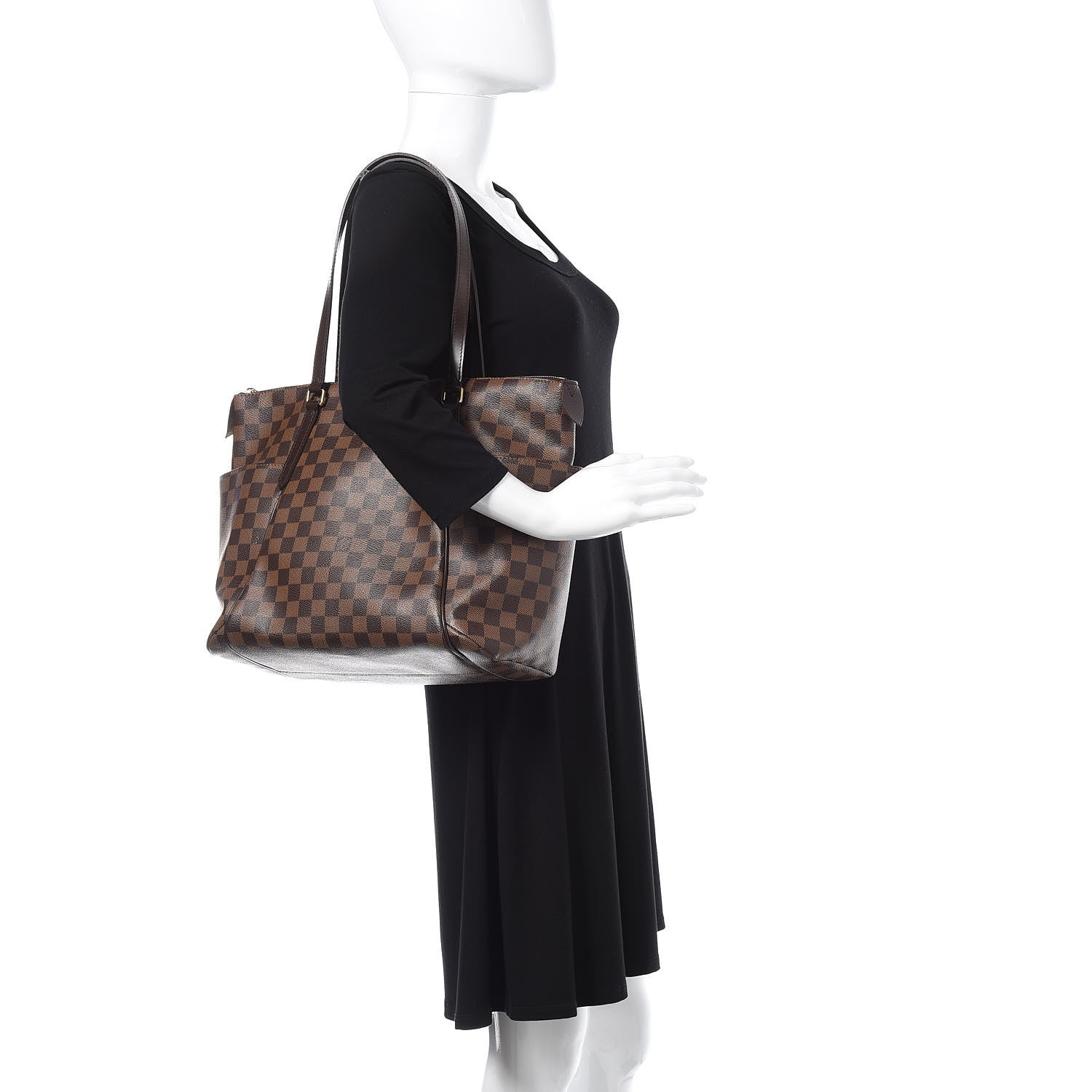 Louis Vuitton Damier Ebene Totally MM 2 of 12