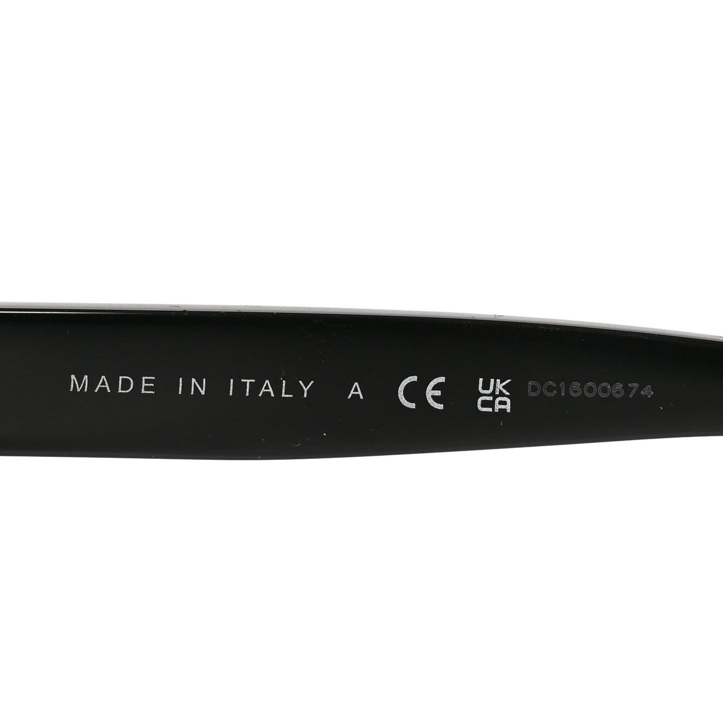 Acetate CC Butterfly Sunglasses 5414-A Black Yellow