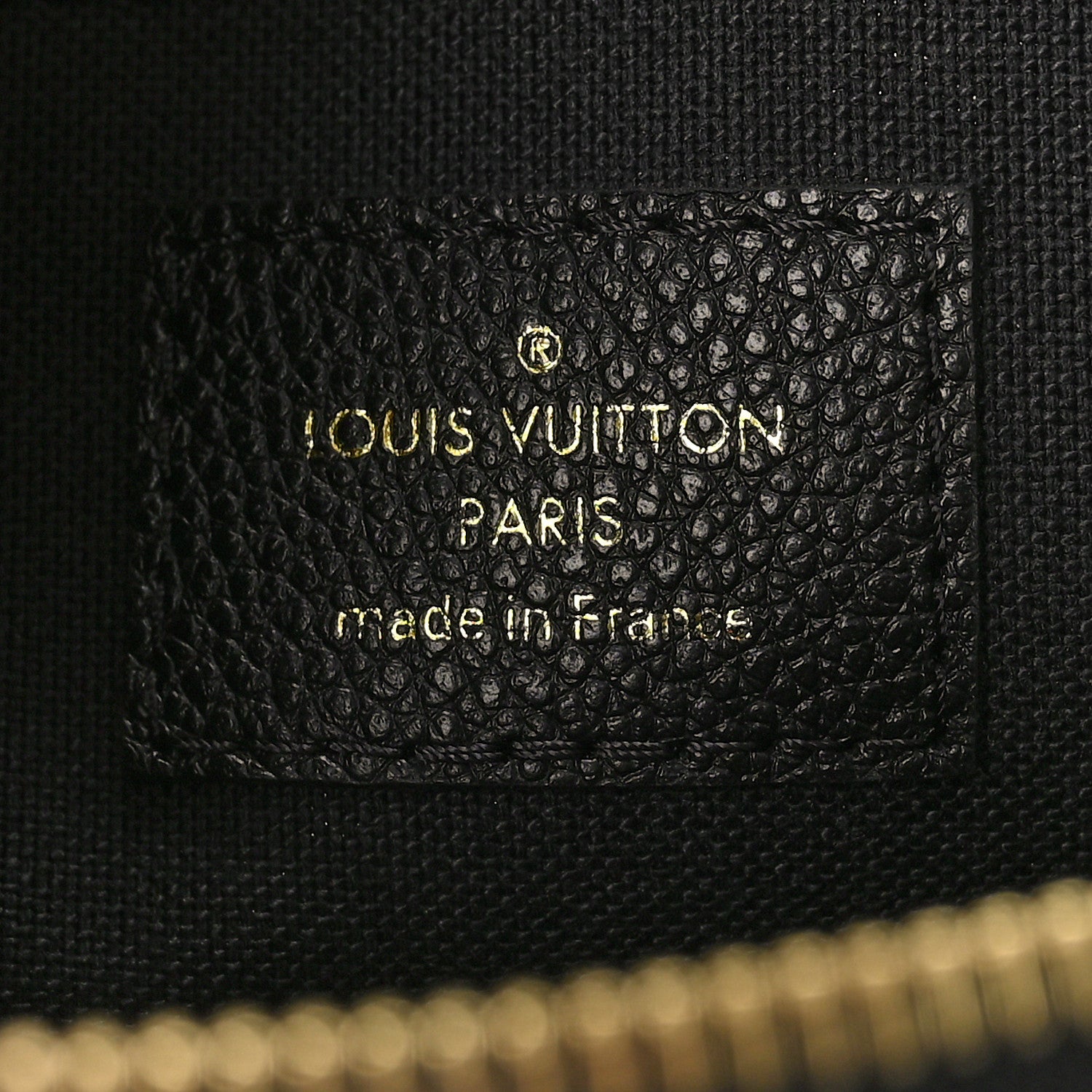 Louis Vuitton Empreinte Monogram Giant Daily Pouch Black Beige 6 of 8