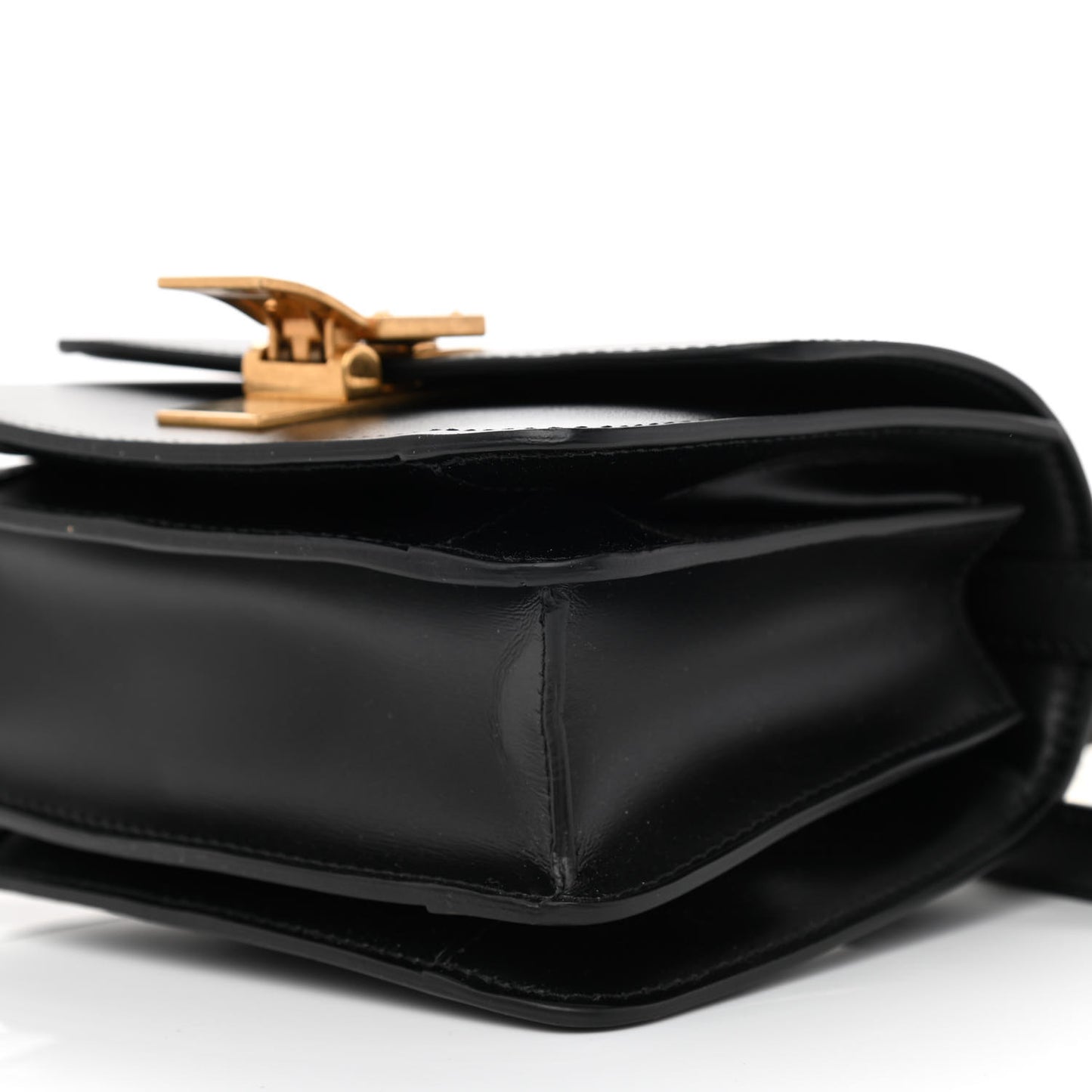 Box Calfskin Small Classic Box Flap Bag Black