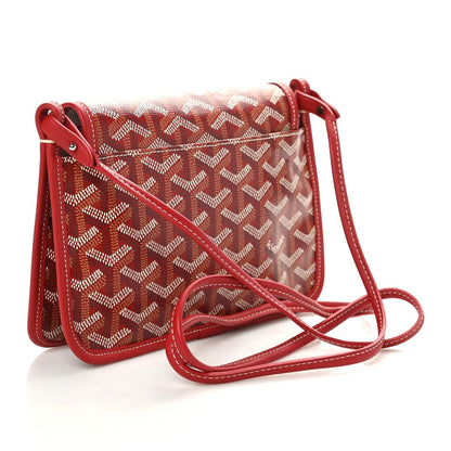 Goyard Goyardine Plumet Wallet Clutch Red 3 of 10