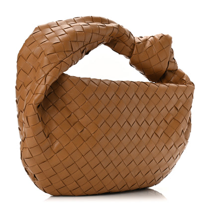 Bottega Veneta Nappa Intrecciato Teen Jodie Hobo Caramel 2 of 8