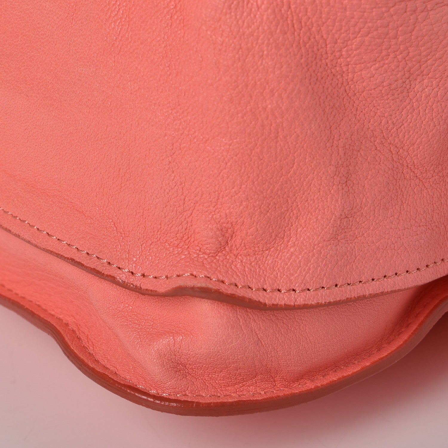 Proenza Schouler Lambskin Medium PS1 Satchel Neon Coral 18 of 19