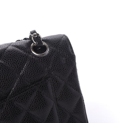 Chanel Caviar Quilted Small Double Flap Black 12 of 13