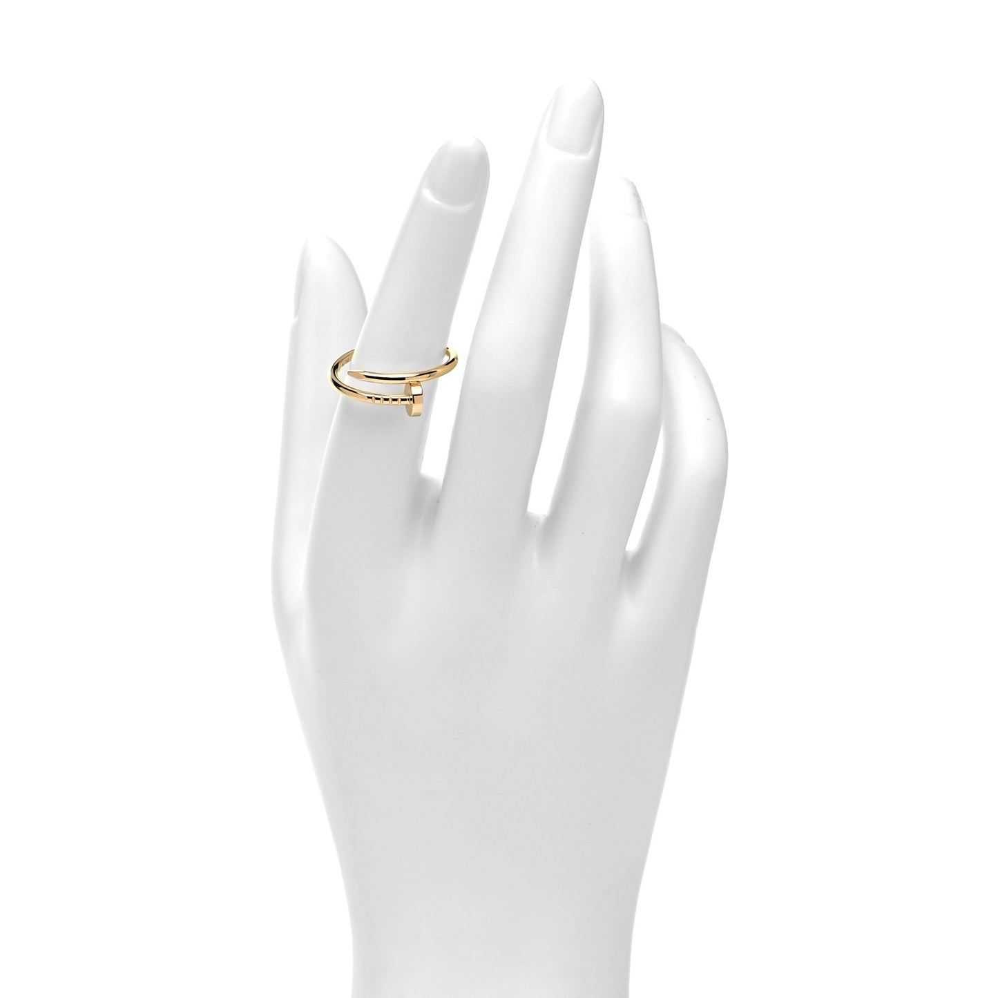 18K Yellow Gold Small Juste Un Clou Ring 57 8