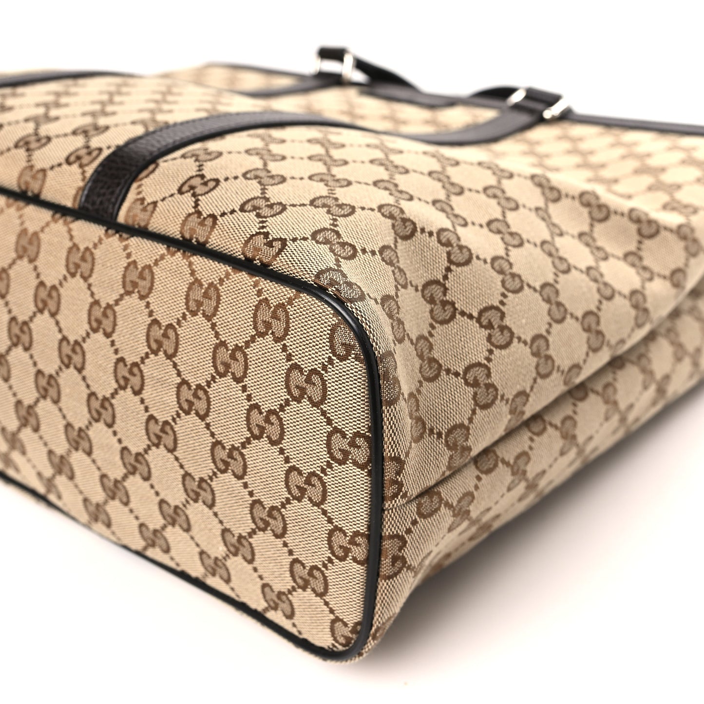 GG Monogram Large Joy Tote Bag Dark Brown