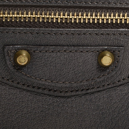 Balenciaga Agneau Classic Gold Hardware Pearly Money Wallet Bronze 9 of 12