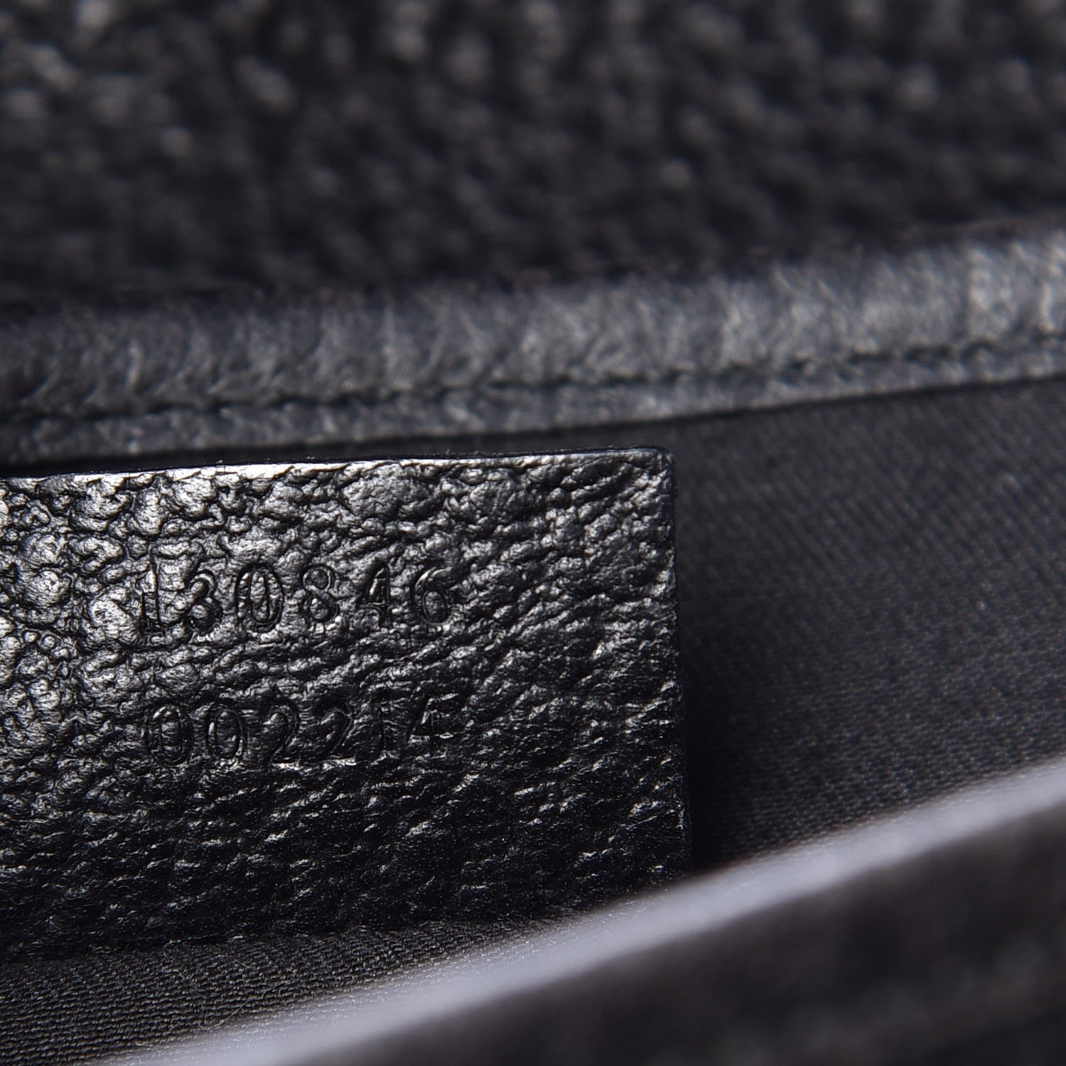 Gucci Calfskin Black Shoulder Bag Black 7 of 10