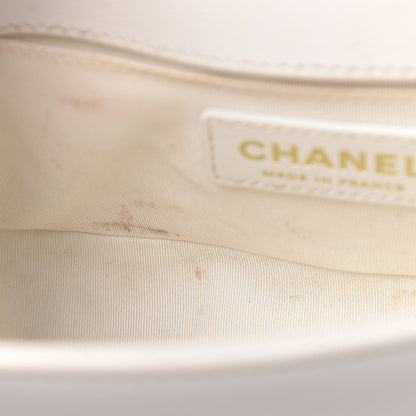 Chanel Calfskin Quilted Small Boy Flap White 15 of 16