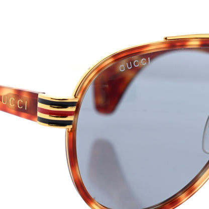 Gucci Acetate Aviator Sunglasses GG0447S Tortoise 8 of 8