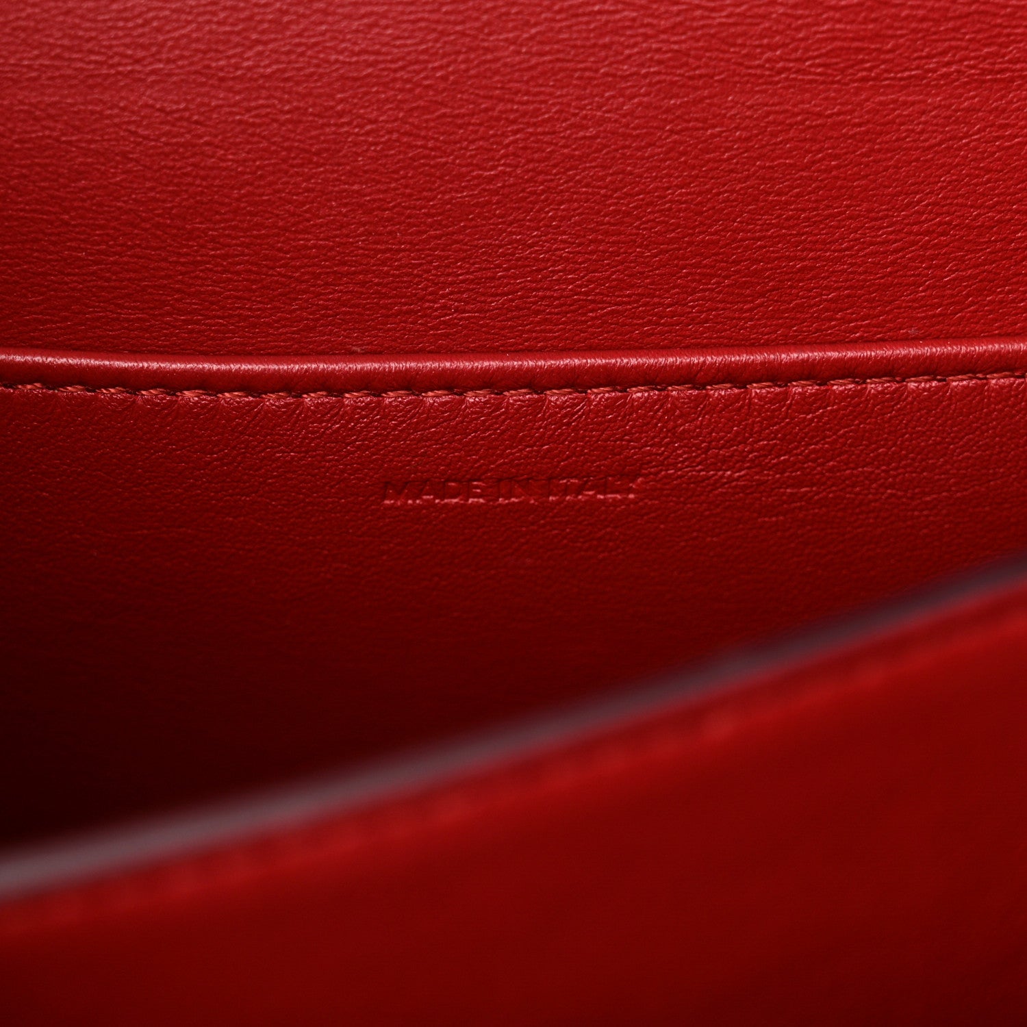 Celine Box Calfskin Teen Classic Box Flap Bag Red 7 of 13