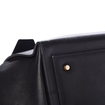 Celine Smooth Calfskin Small Tie Knot Tote Black 40 of 46