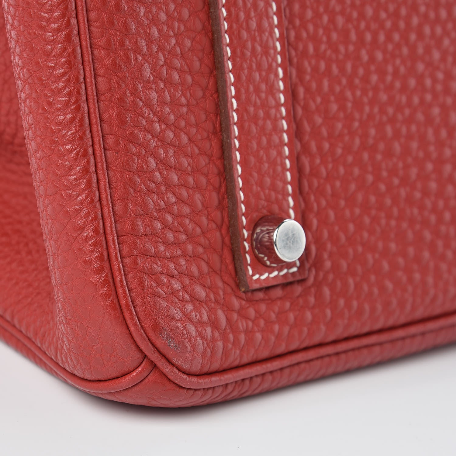 Hermes Togo Horseshoe Birkin 35 Rouge Garance 40 of 42