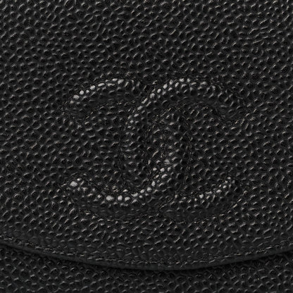 Chanel Caviar Timeless CC Flap Wallet Black 10 of 13
