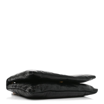 Balenciaga Arena Calfskin Puffy Monaco Chain Shoulder Bag  Black 4 of 10