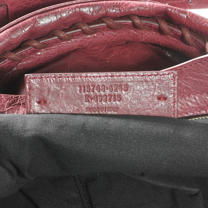 Balenciaga Agneau City Cassis 7 of 7