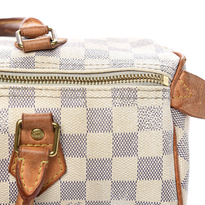 Louis Vuitton Damier Azur Speedy 30 16 of 19