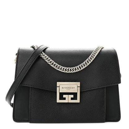 Givenchy Goatskin Small GV3 Shoulder Bag Black 1 of 9