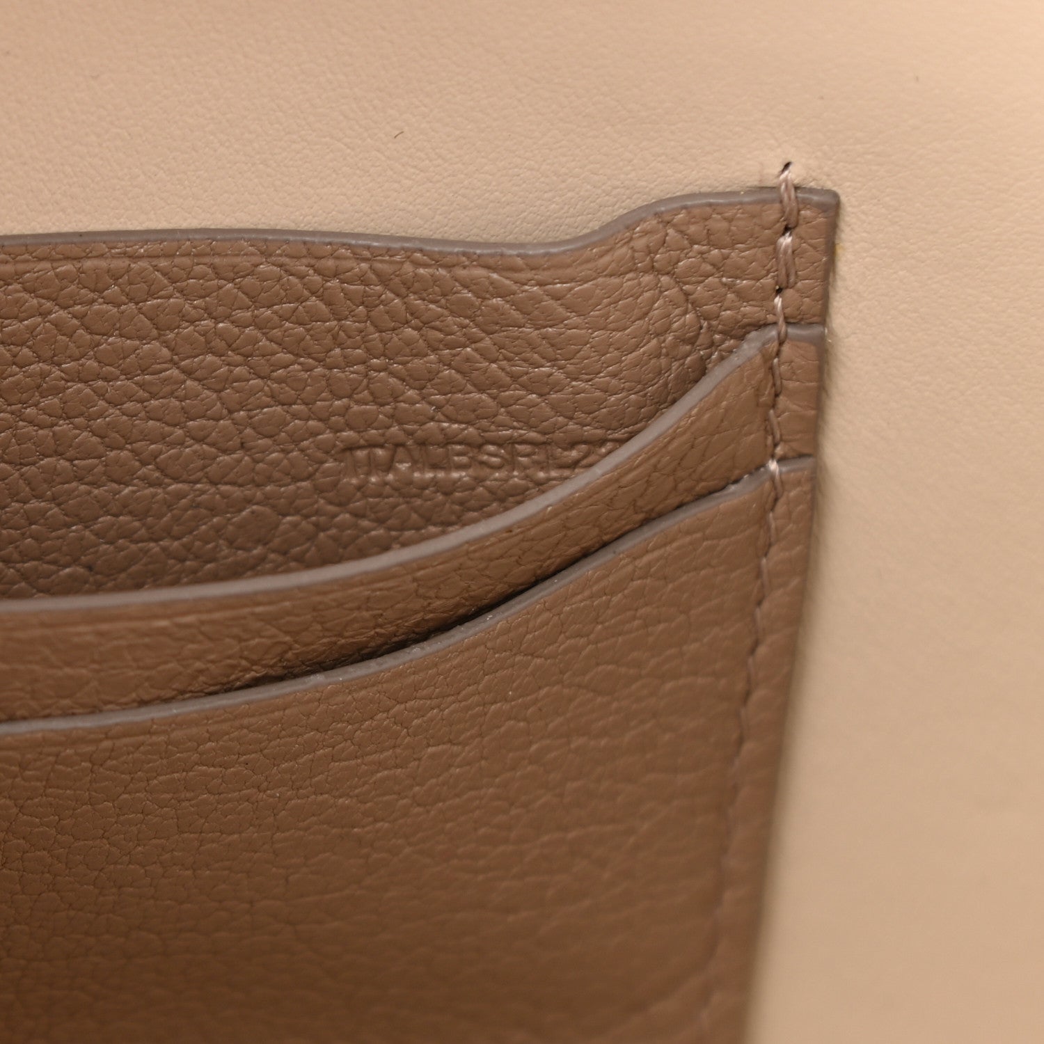 Burberry Goatskin Mini Hayes D-Ring Crossbody Bag Beige 7 of 8