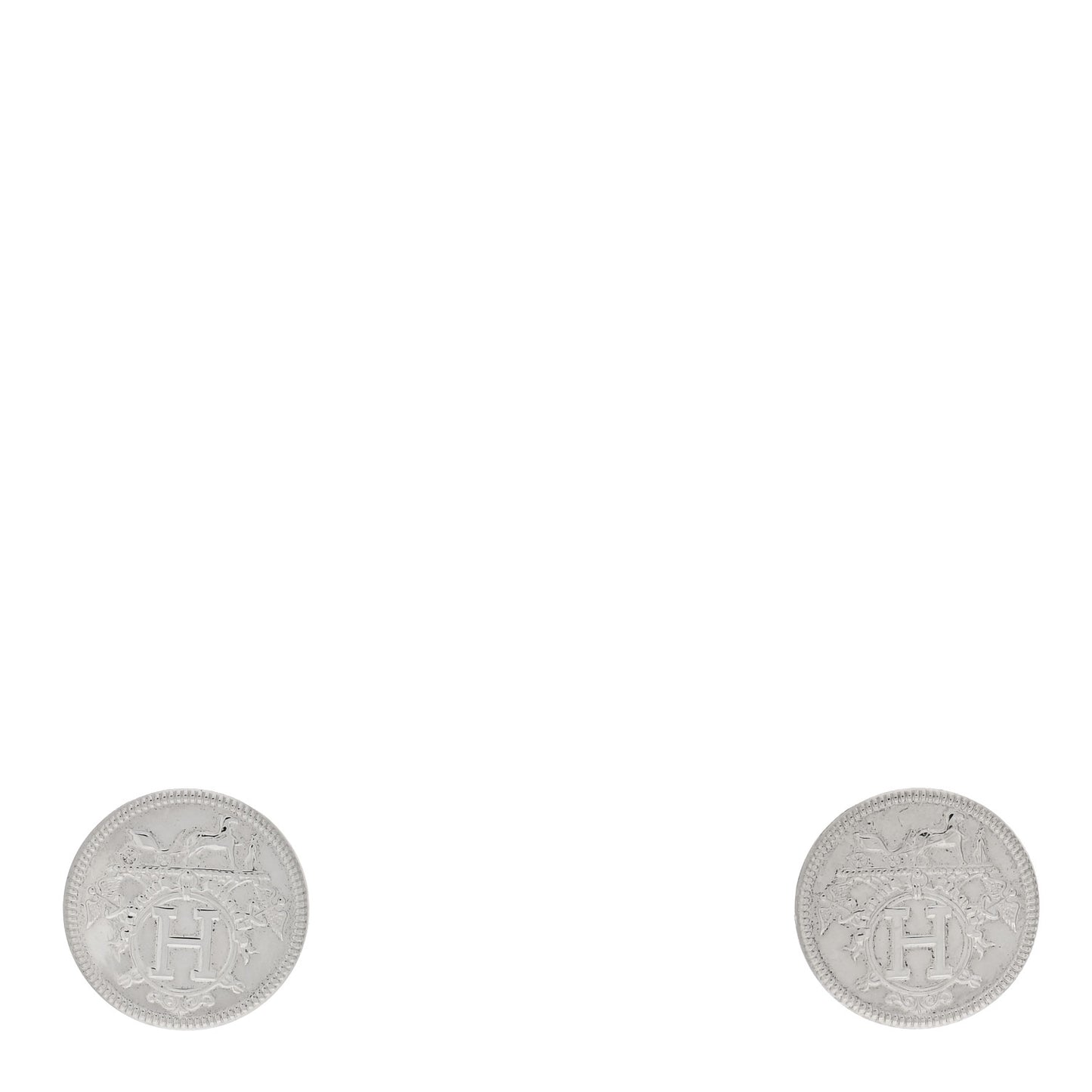 Sterling Silver TPM Ex-Libris Earrings