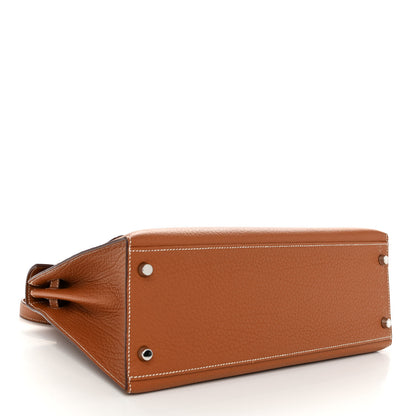 Hermes Fjord Sellier Kelly 32 Gold 4 of 14