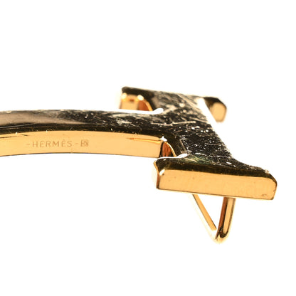 Hermes Polished 32mm H Belt Buckle Gold 3 of 4
