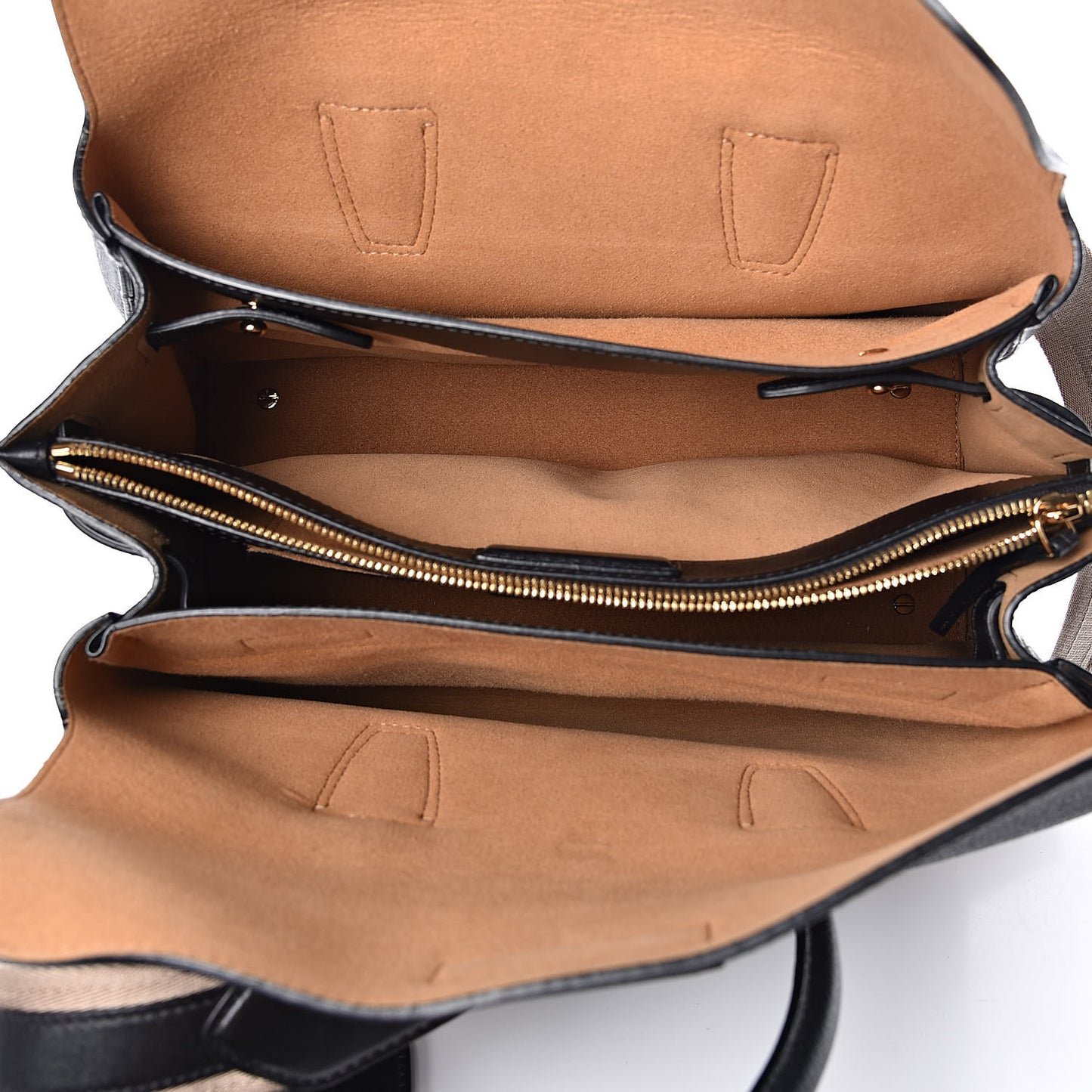 Grained Calfskin Medium Milla Tote Black
