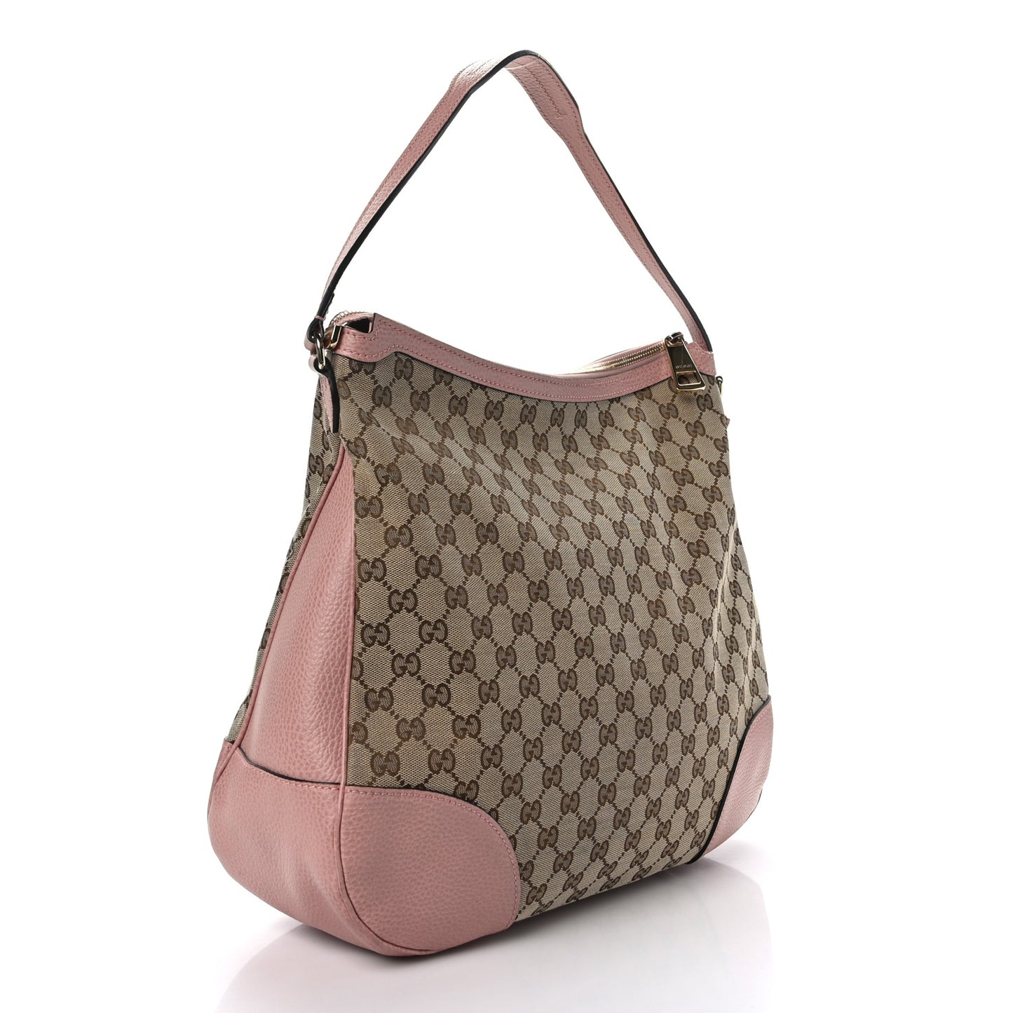 GG Monogram Large Margaux Hobo Beige Soft Pink