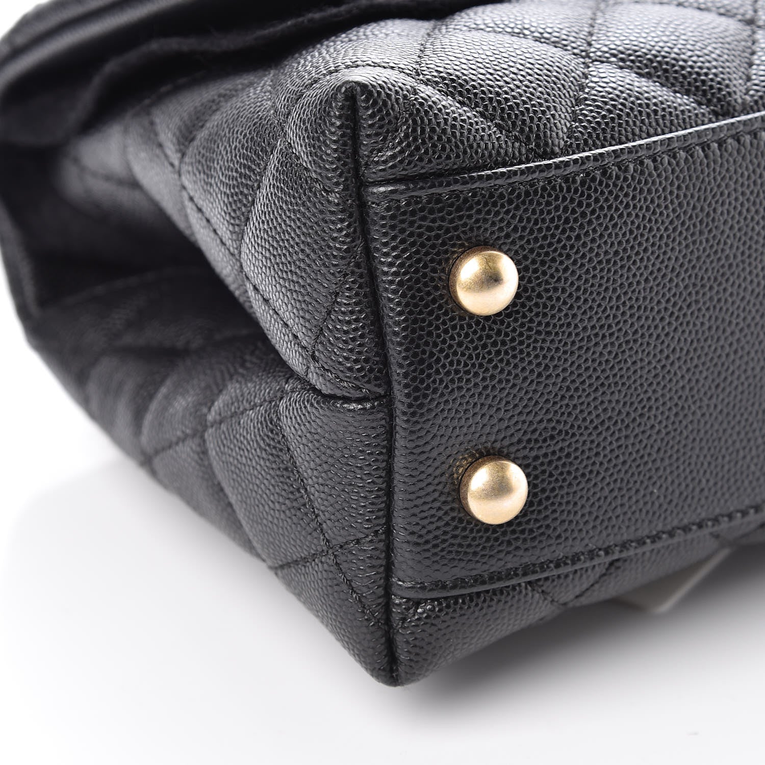 Chanel Caviar Quilted Mini Coco Handle Flap Black 8 of 10