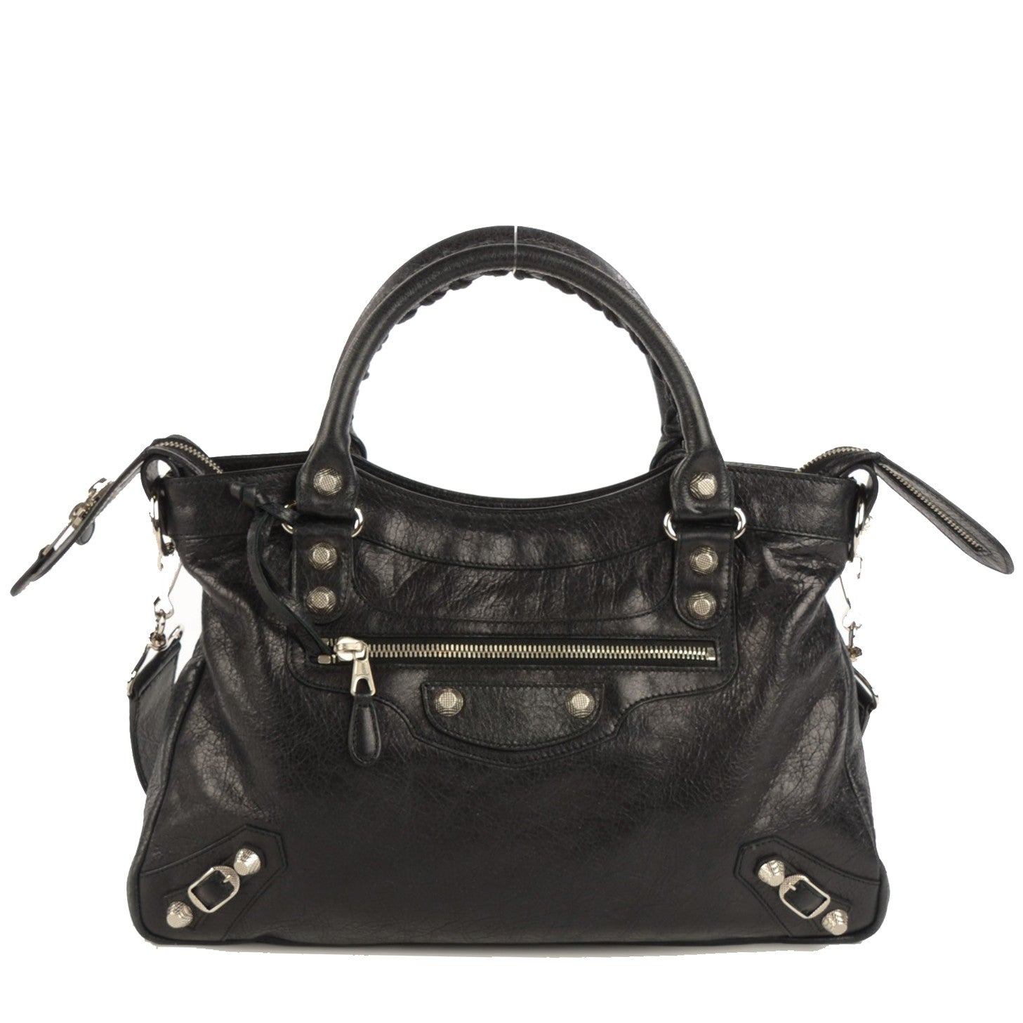 Balenciaga Agneau Giant 12 Silver Hardware Town Black 1 of 11